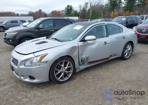 2010 Nissan Maxima 3.5 Sv z USA, uszkodzony, nr VIN 1N4AA5AP2AC863558